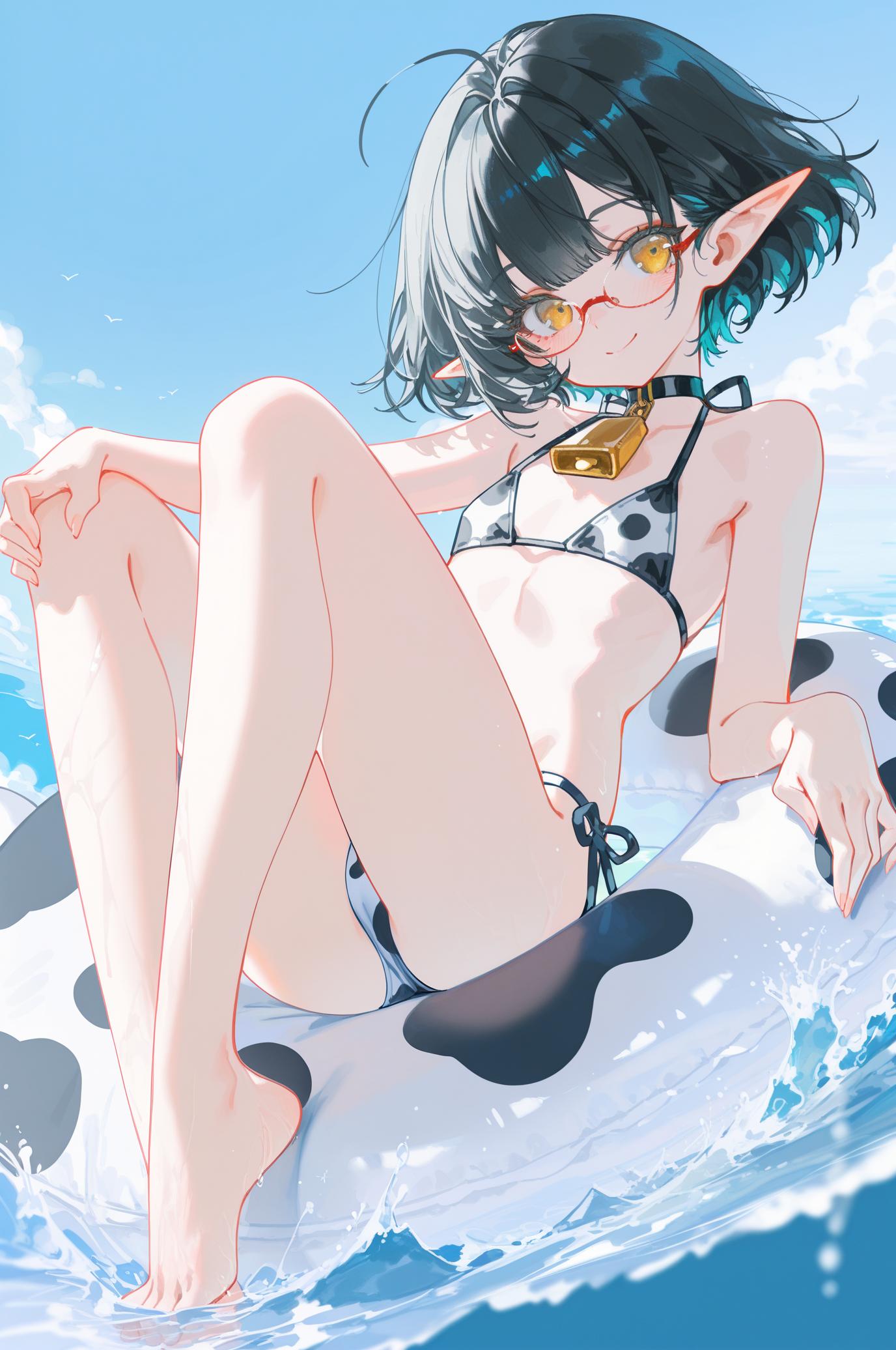牛柄ビキニなイズミちゃん
