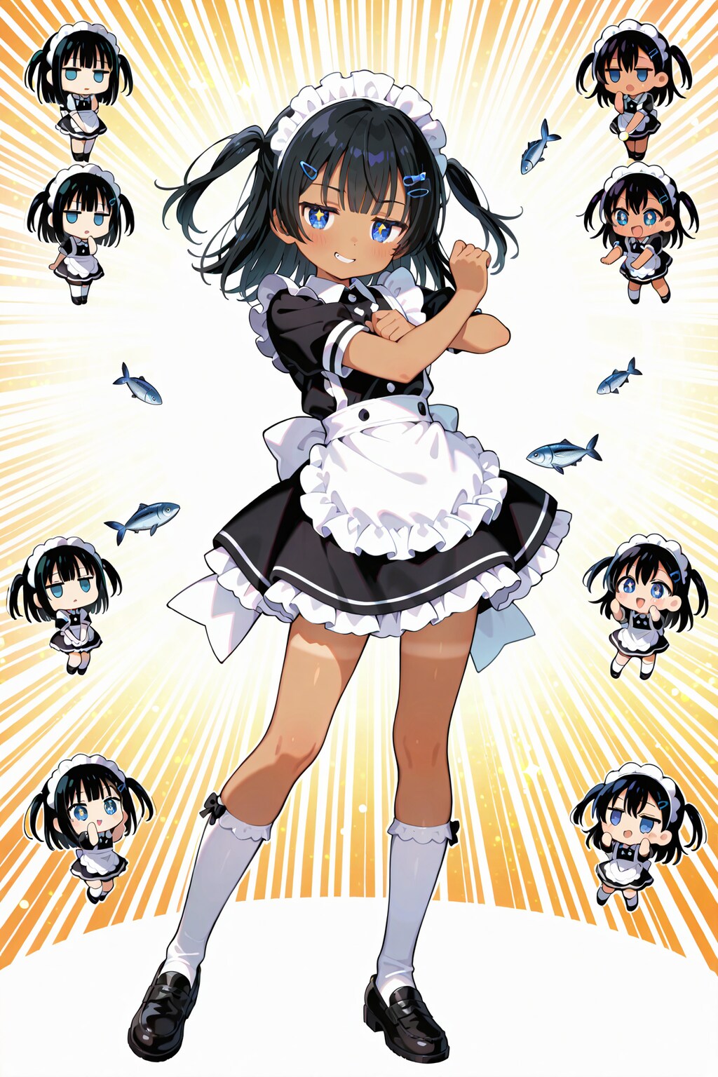 メイドこなつちゃんとちびキャラ～ズ Y727