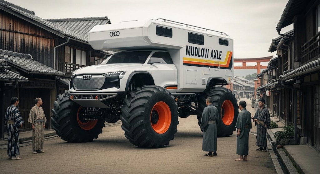 アウディビジョングランツーリスモキャンピングカーモンスター