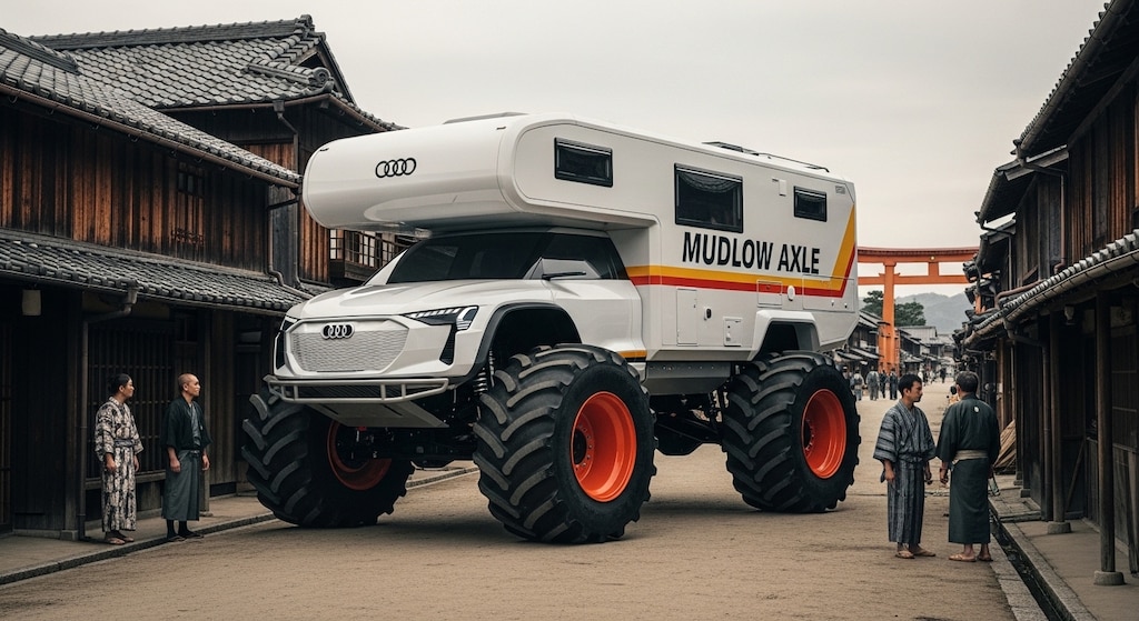 アウディビジョングランツーリスモキャンピングカーモンスター