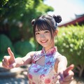 中国風少女 3枚目