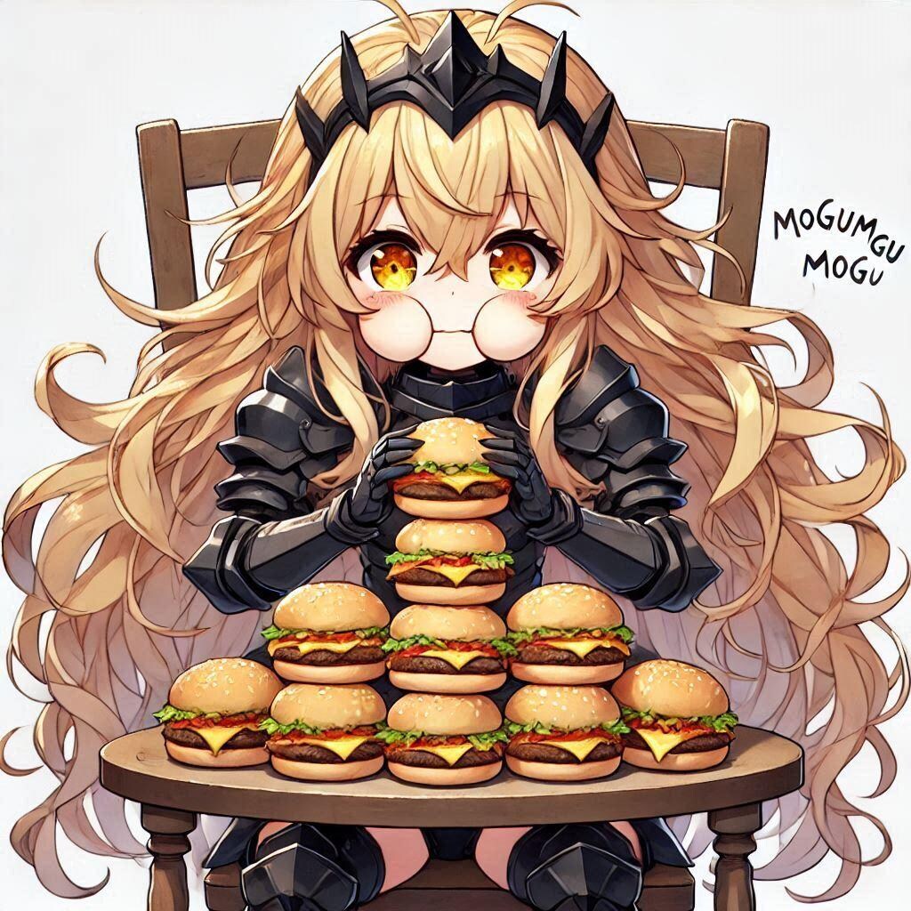 暴食のエリザベス(ブロンドの女騎士さん５０８)