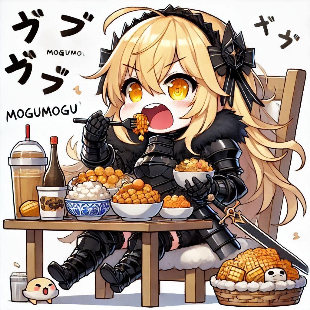 暴食のエリザベス(ブロンドの女騎士さん５０８)