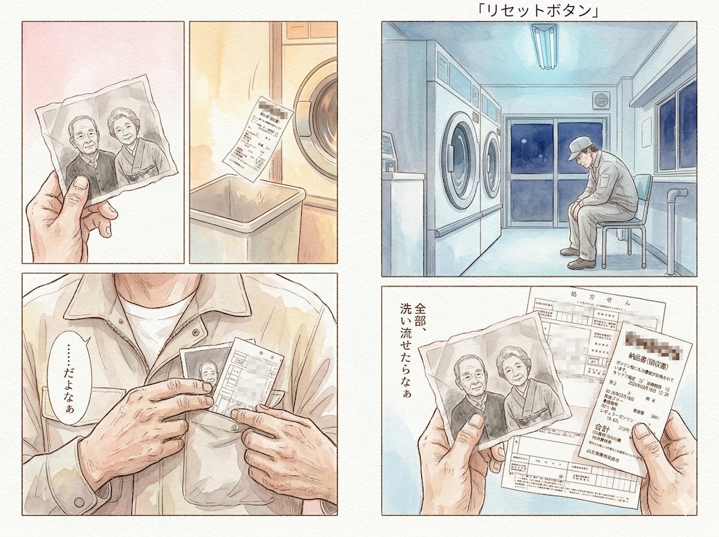 03【蔵出し】２ページマンガ集　★AI併用作品★