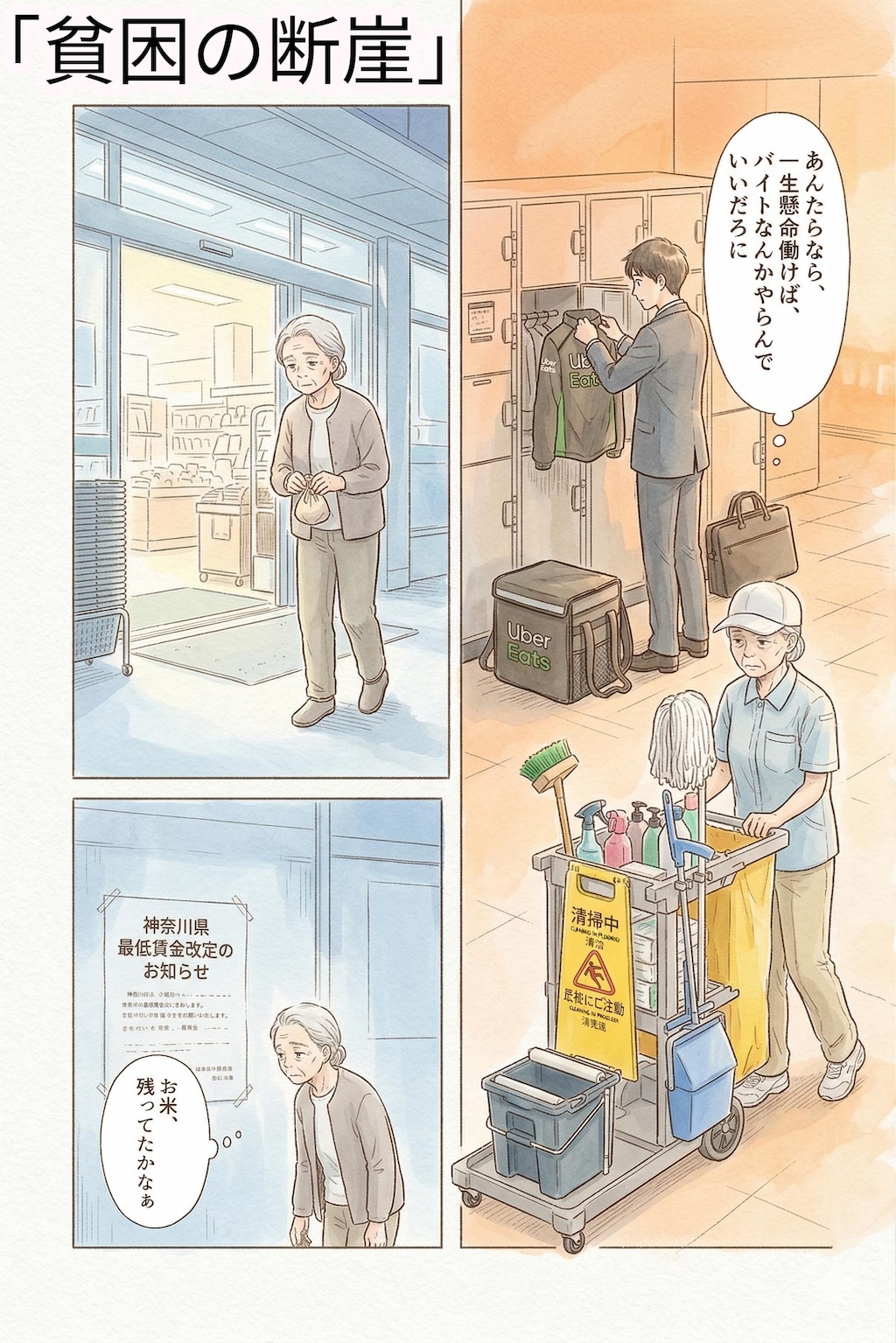 03【蔵出し】２ページマンガ集　★AI併用作品★