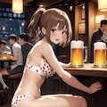 女の子だけイチゴ模様の下着姿に見える魔法のかかったお店 5枚目