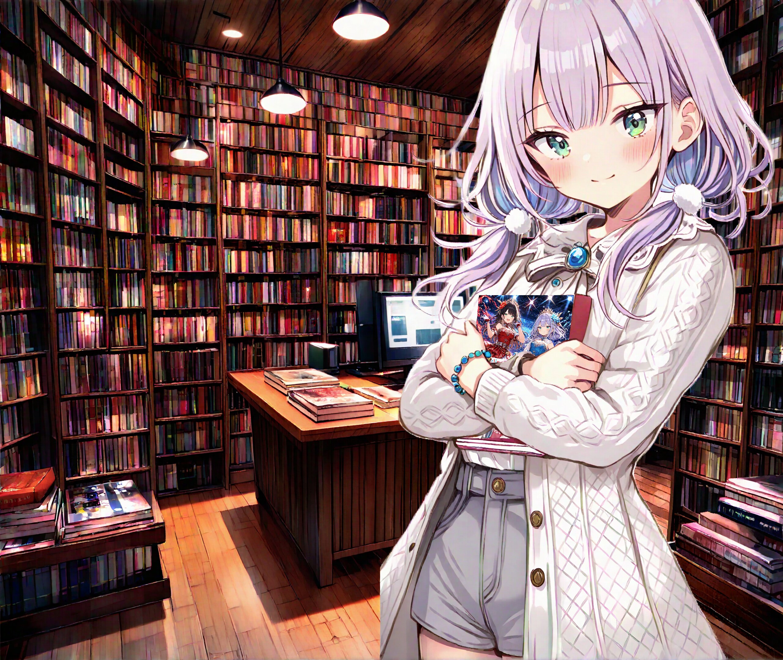 写真集を手に入れましたわ！