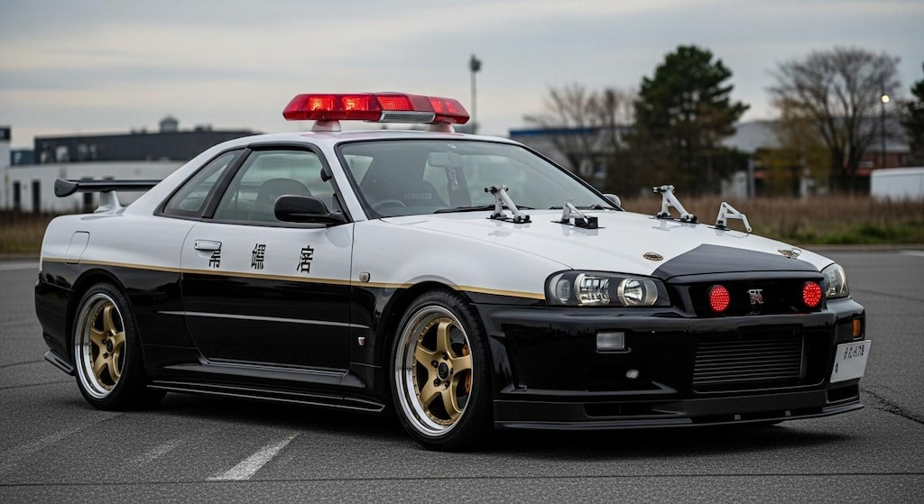 R34GT-Rパトロールカー