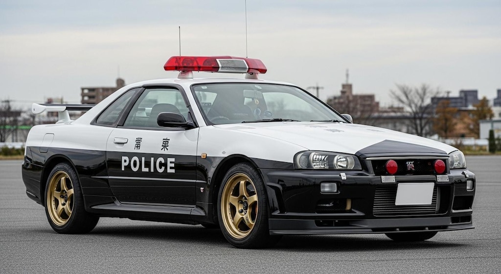 R34GT-Rパトロールカー