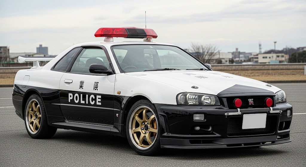 R34GT-Rパトロールカー