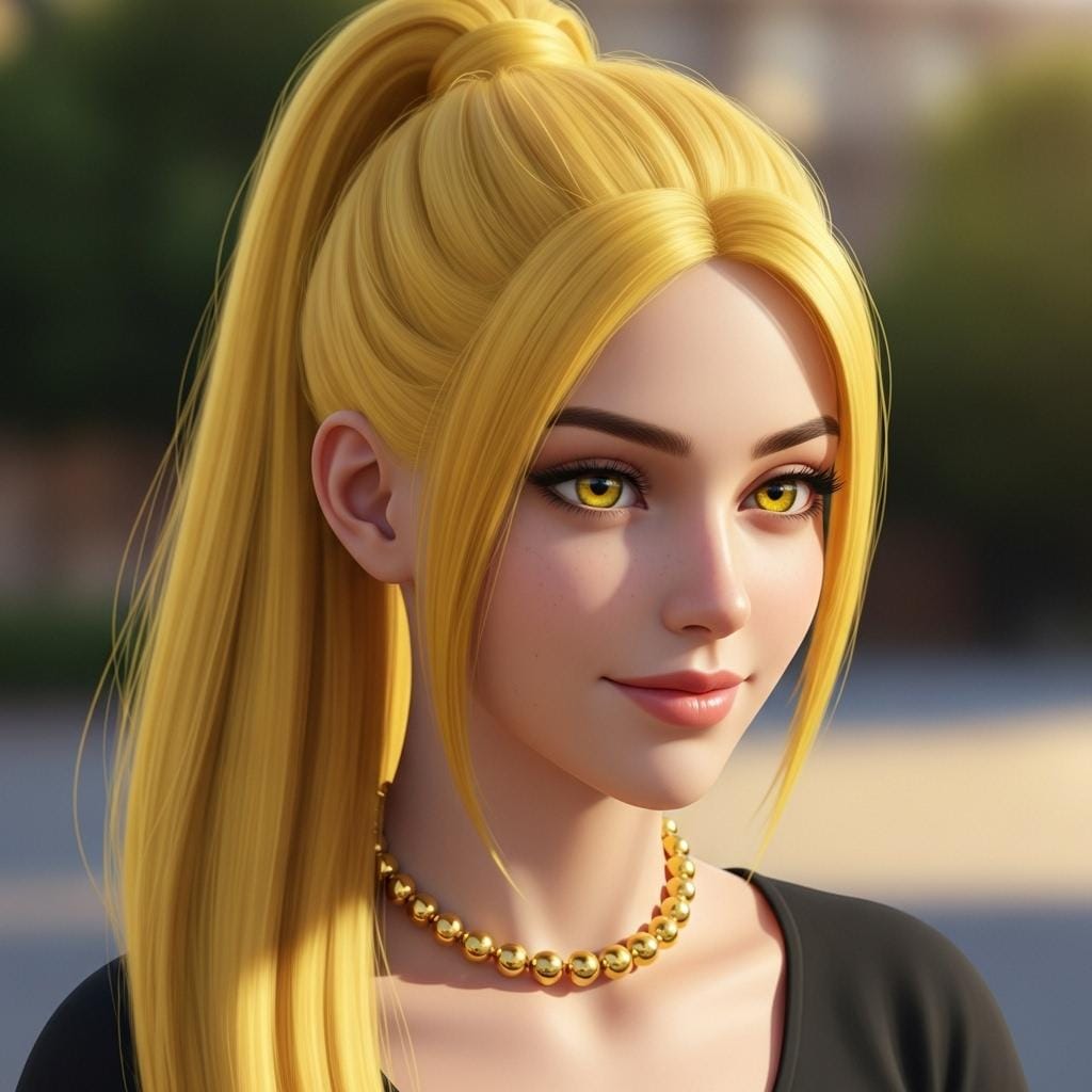 金色ネックレス