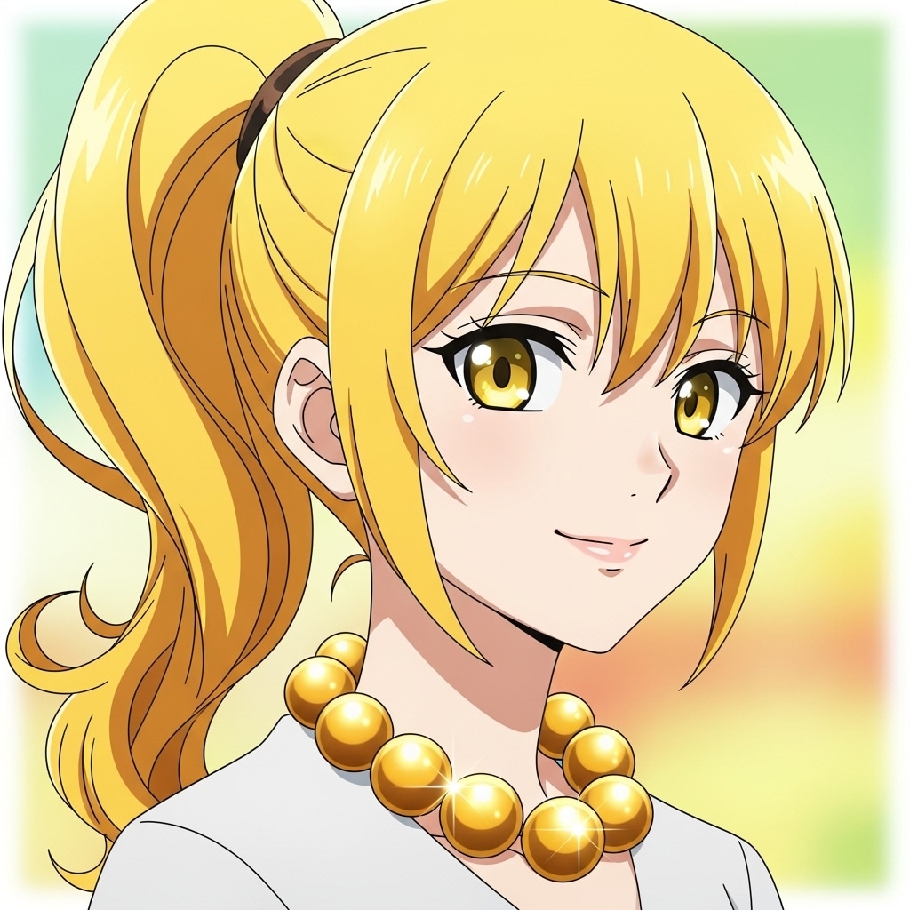 金色ネックレス | の人気AIイラスト・グラビア