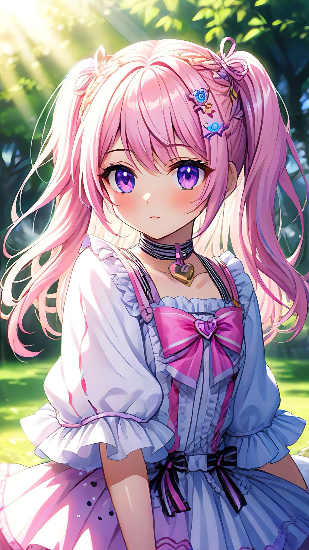 デコラ系の女の子