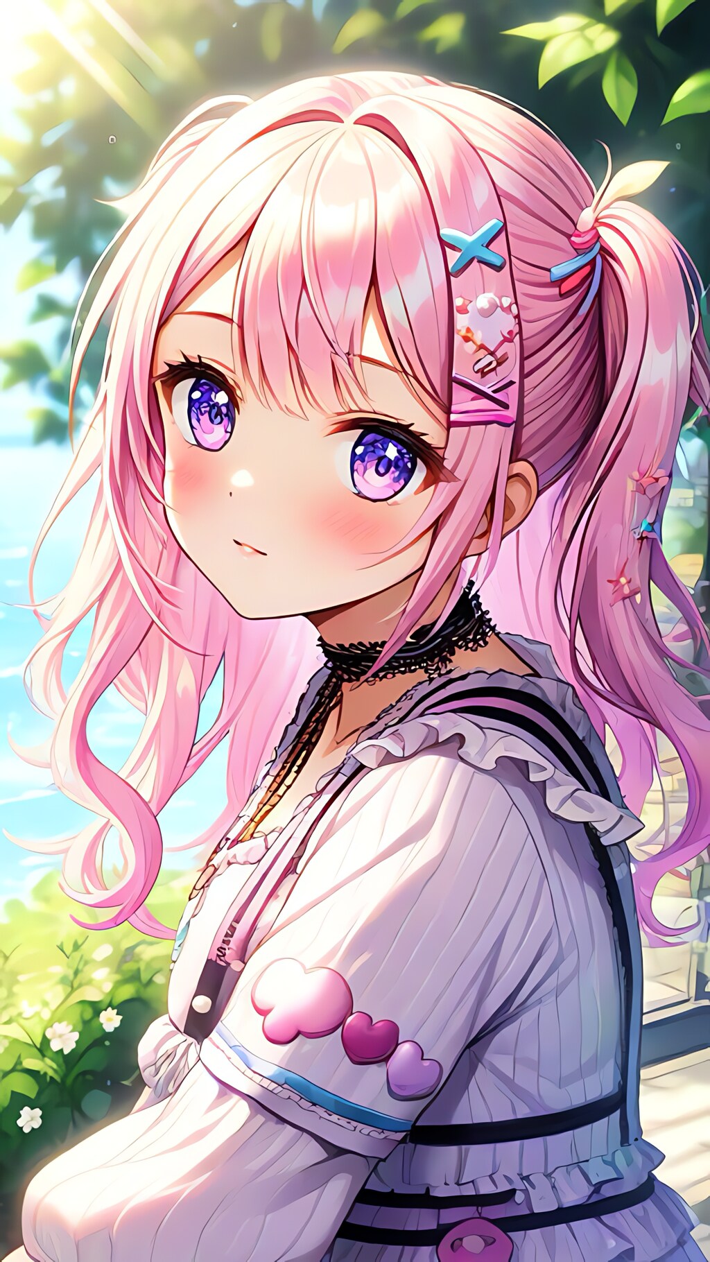 デコラ系の女の子