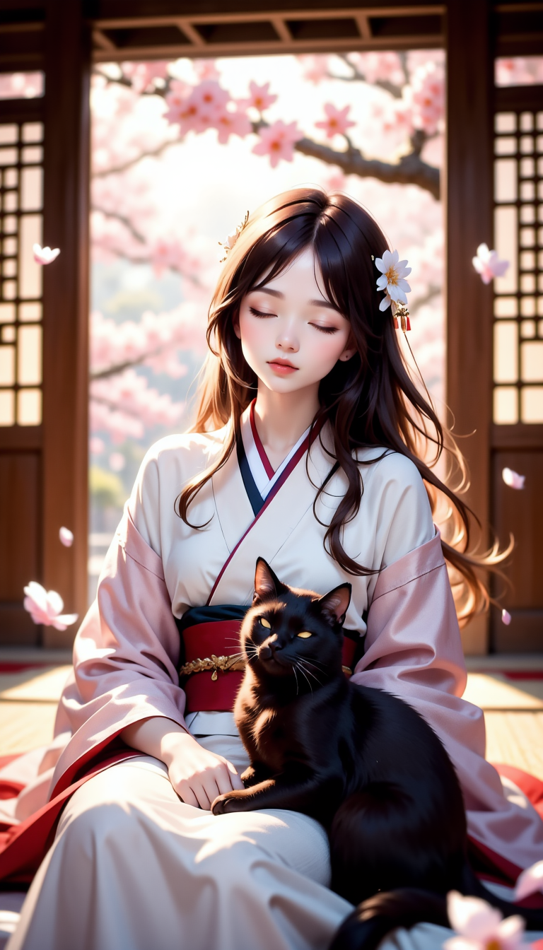 春の縁側 | の人気AIイラスト・グラビア