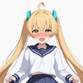 ブロンド×パンチラ 2枚目