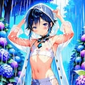 濡れちゃった 2枚目