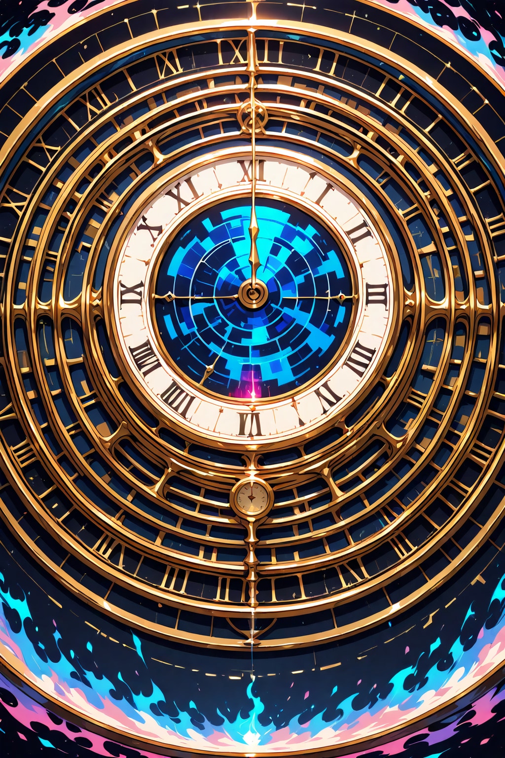 時計盤 | の人気AIイラスト・グラビア