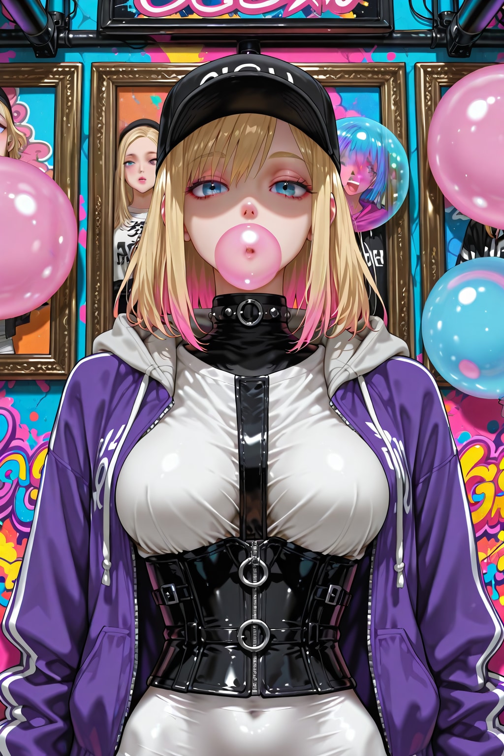 バブルガムギャル | の人気AIイラスト・グラビア