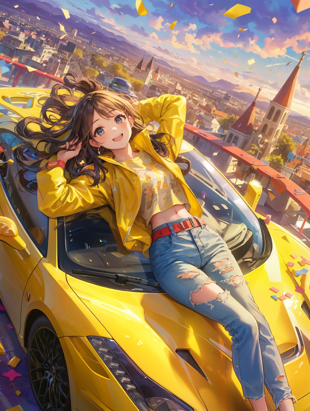 レース前の撮影会