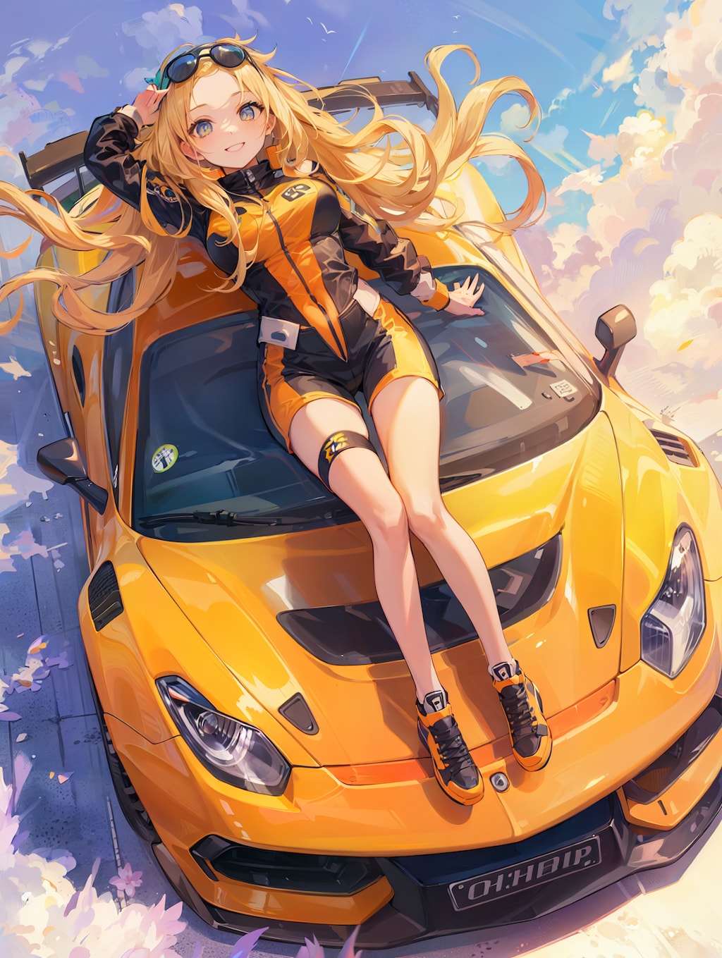 レース前の撮影会