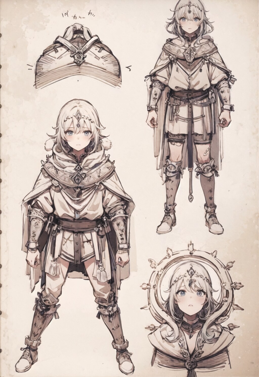 223 色褪せた設定集