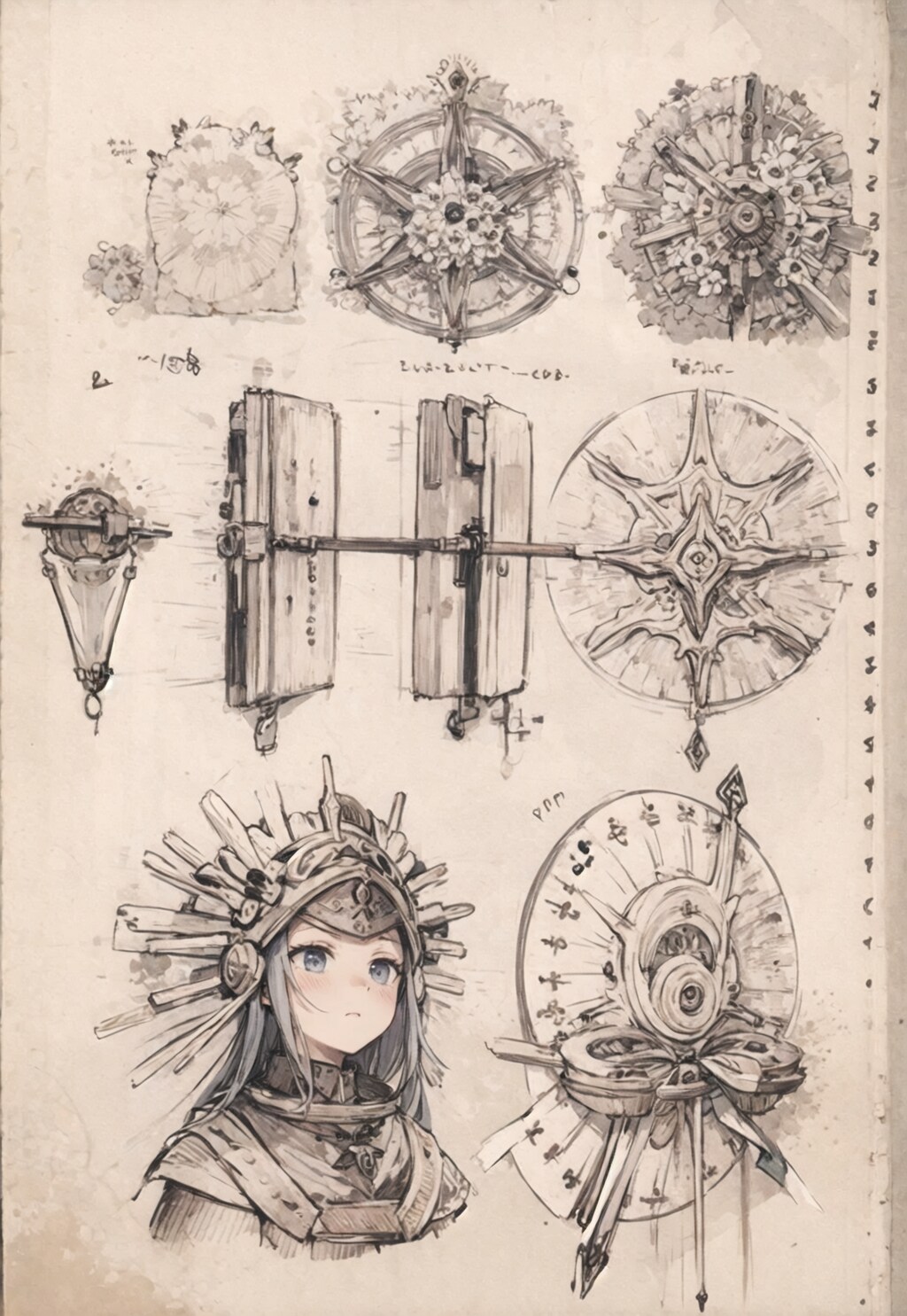 223 色褪せた設定集