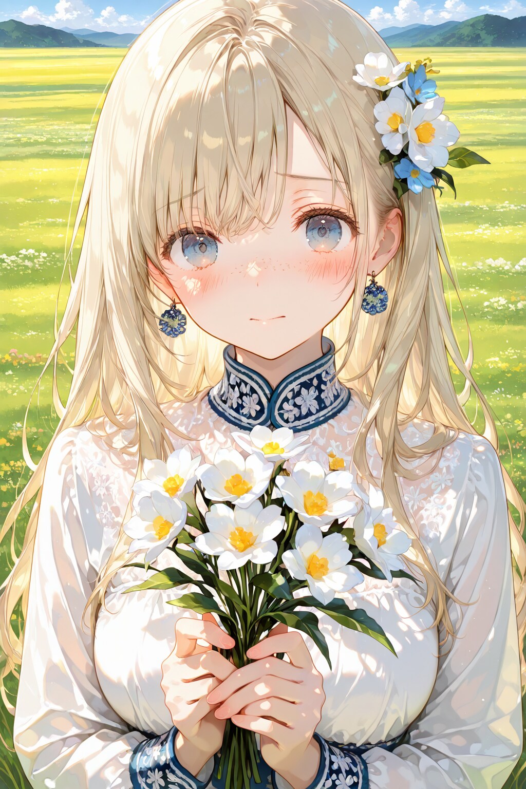 お花あげる | の人気AIイラスト・グラビア