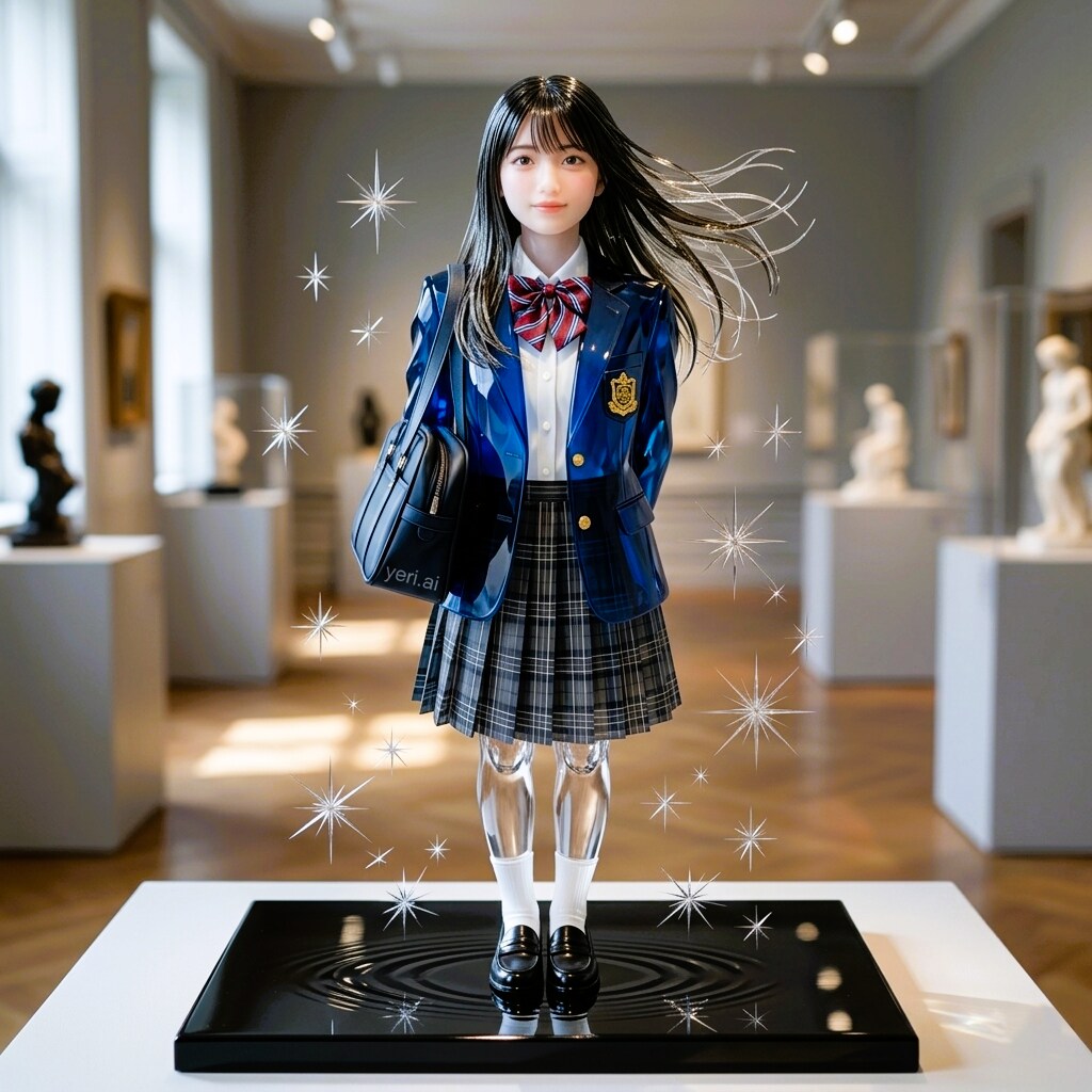 硝子の女子高生