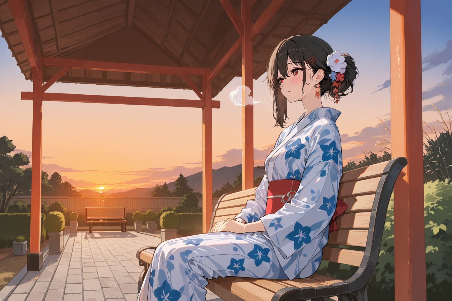 夕涼み