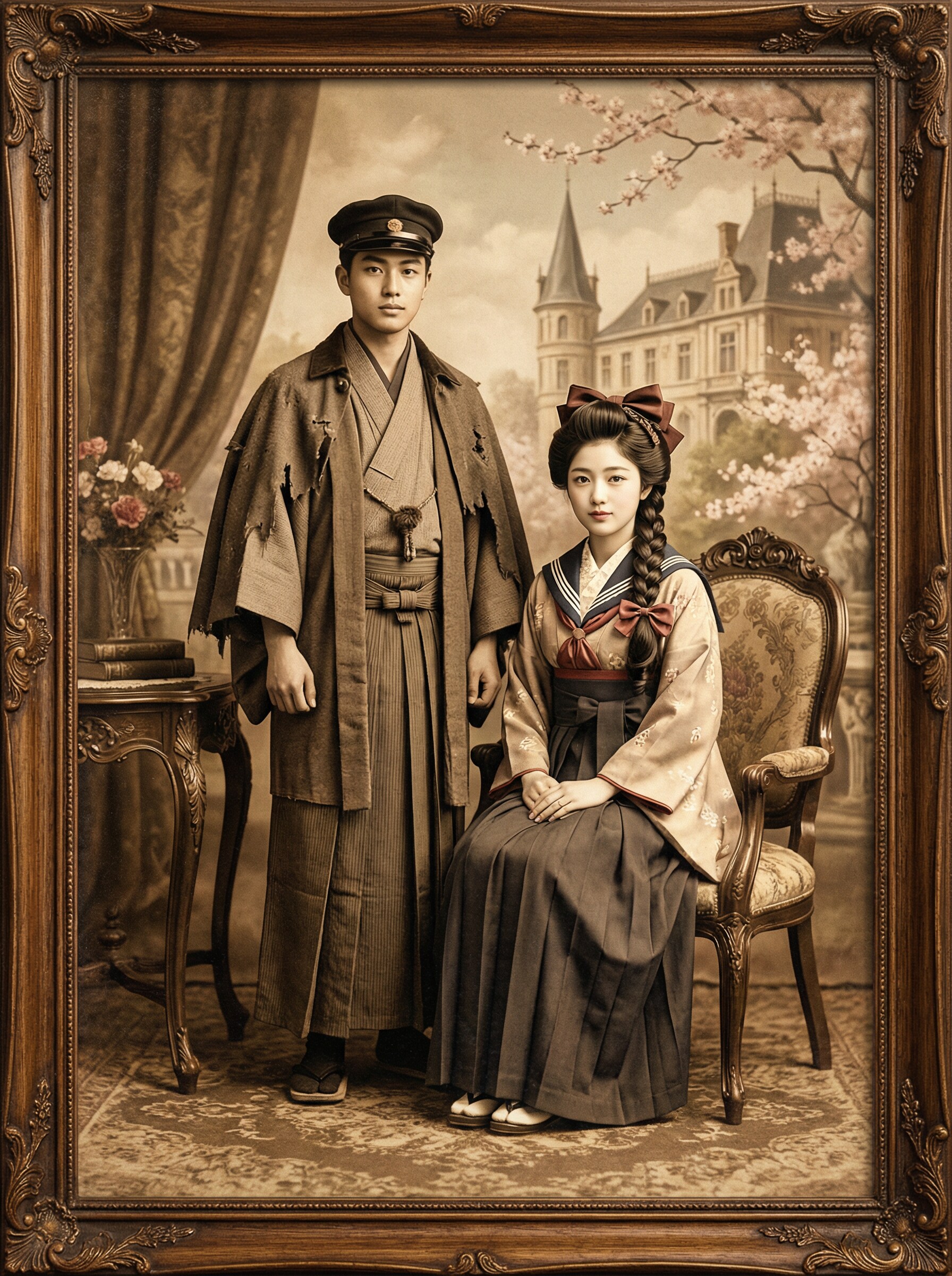 曾祖父母の写真帖