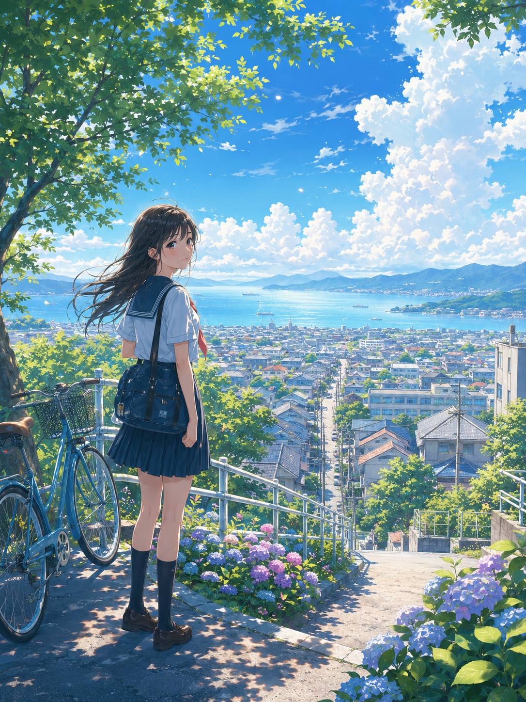 見晴らし | の人気AIイラスト・グラビア