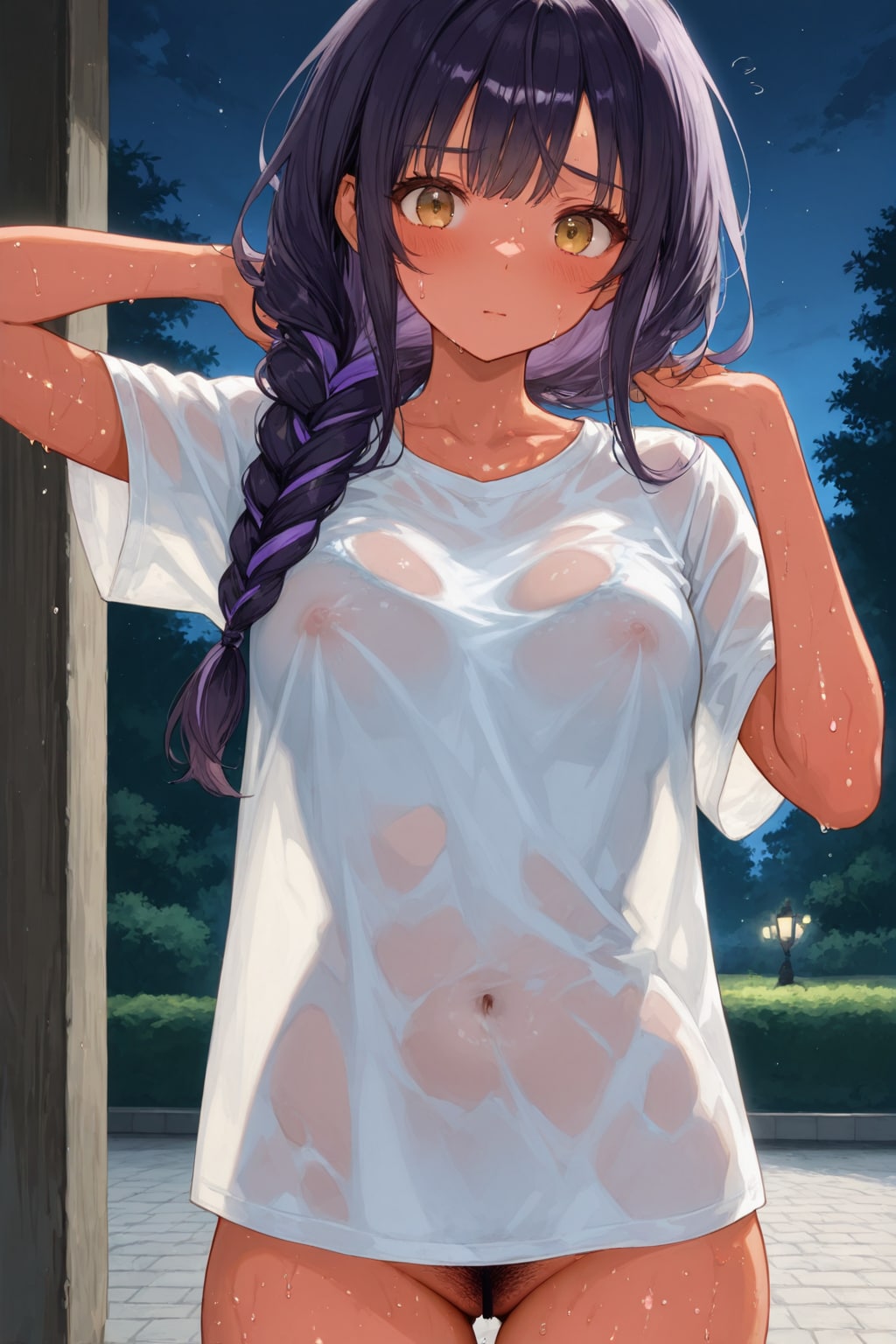 今日は蒸し蒸しするね