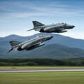 【実験的画像】航空自衛隊の「F-4EJ改ーファントムⅡ」ーGemini使用ー 2枚目