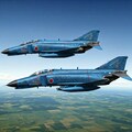【実験的画像】航空自衛隊の「F-4EJ改ーファントムⅡ」ーGemini使用ー 3枚目