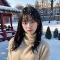 雪ポートレート 4/8 11枚目