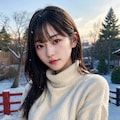 雪ポートレート 4/8 4枚目