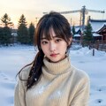 雪ポートレート 4/8 6枚目