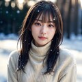 雪ポートレート 4/8 5枚目