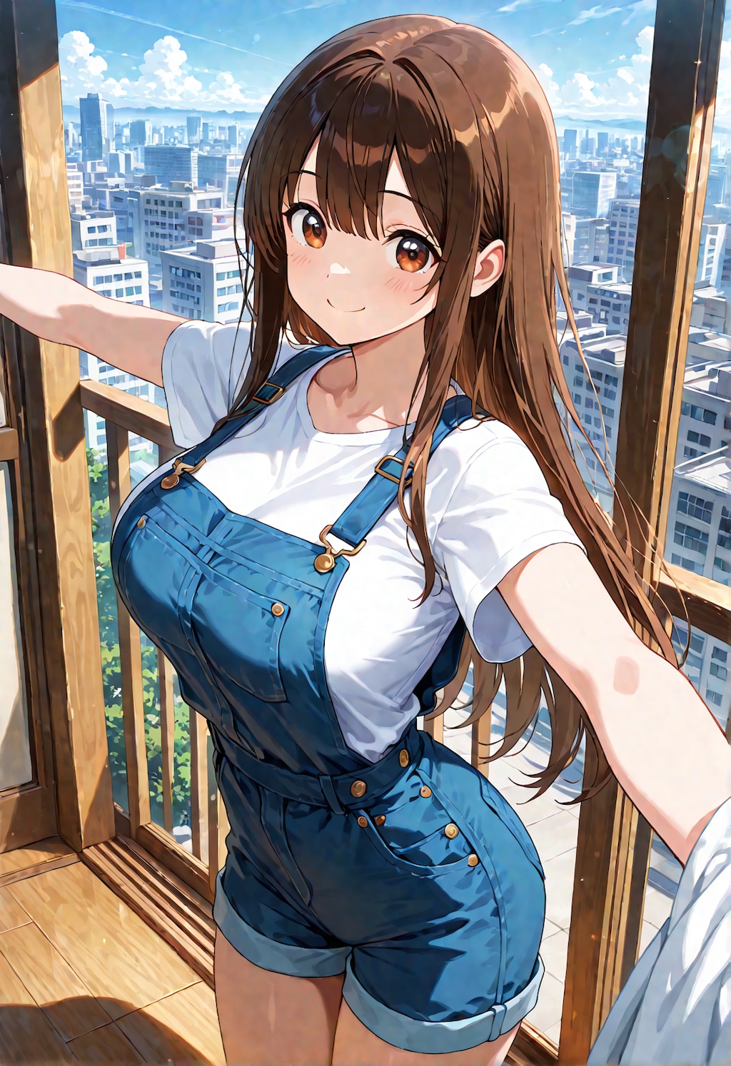 天気の良い日の洗濯