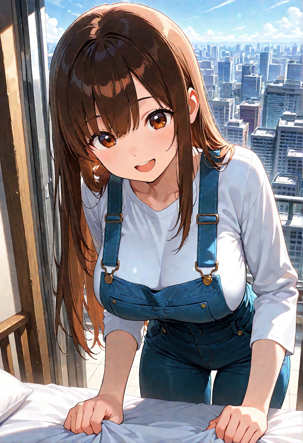 天気の良い日の洗濯
