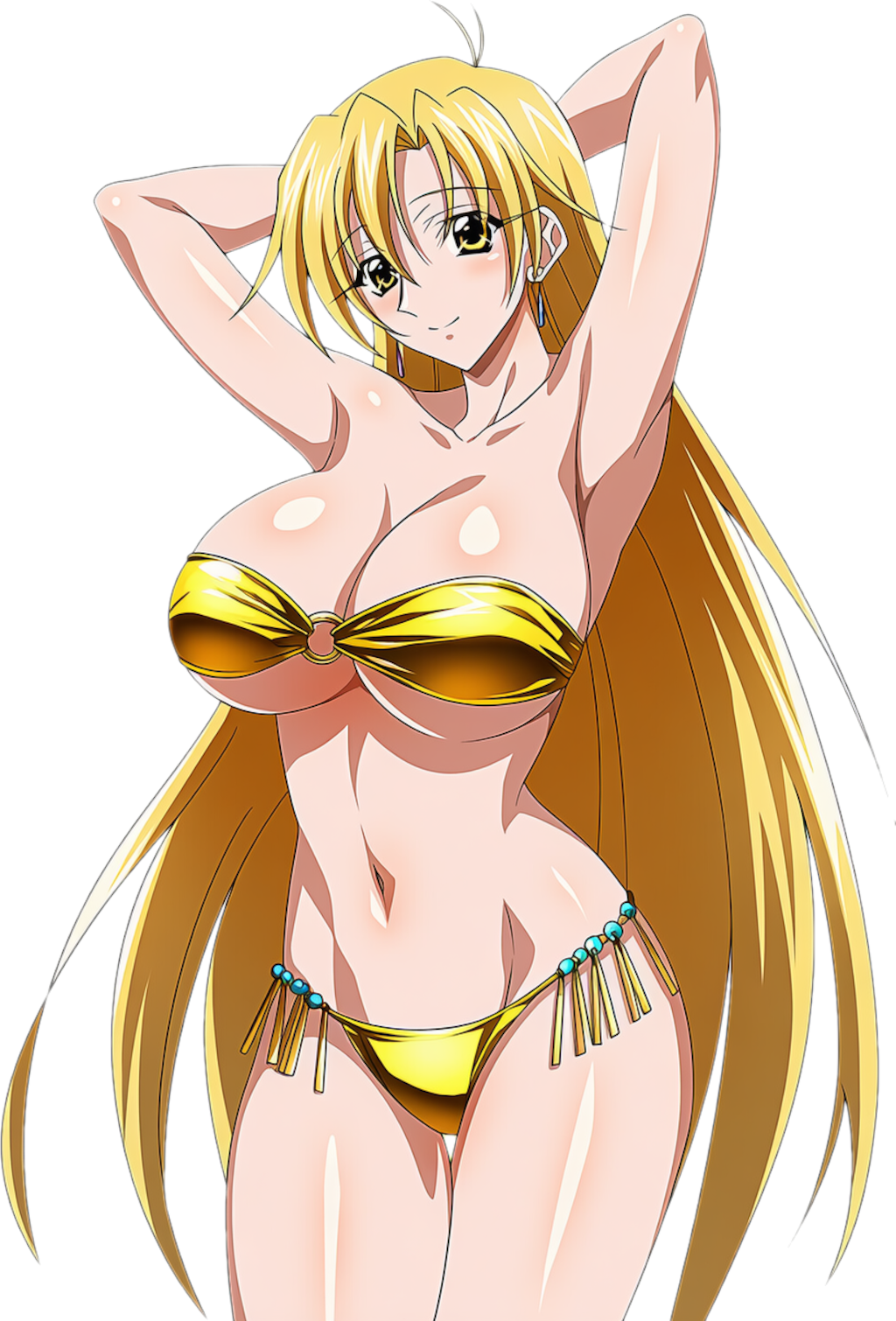 天道琉朱菜　水着イラスト