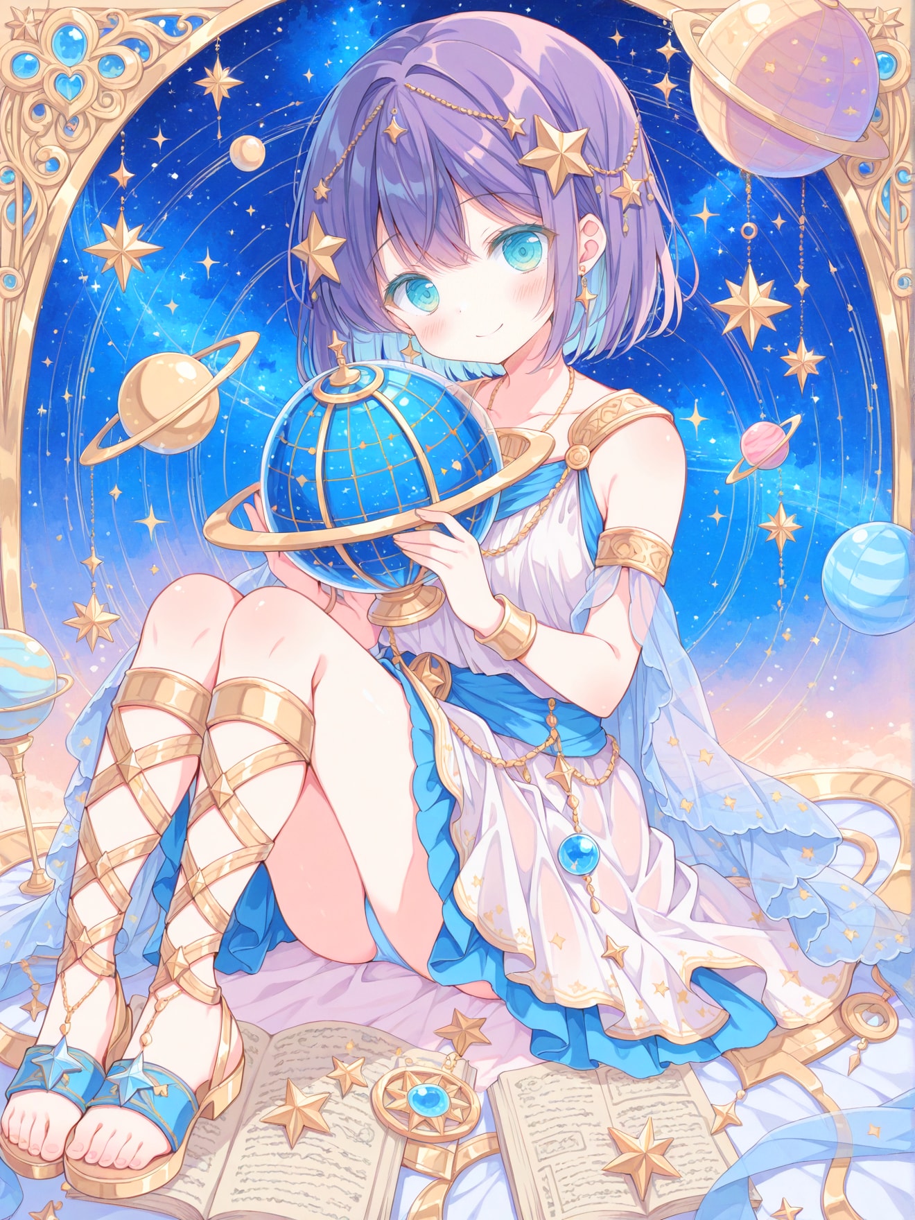 宇宙の神秘に想いをはせて | の人気AIイラスト・グラビア