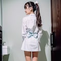試着室で直立 5枚目