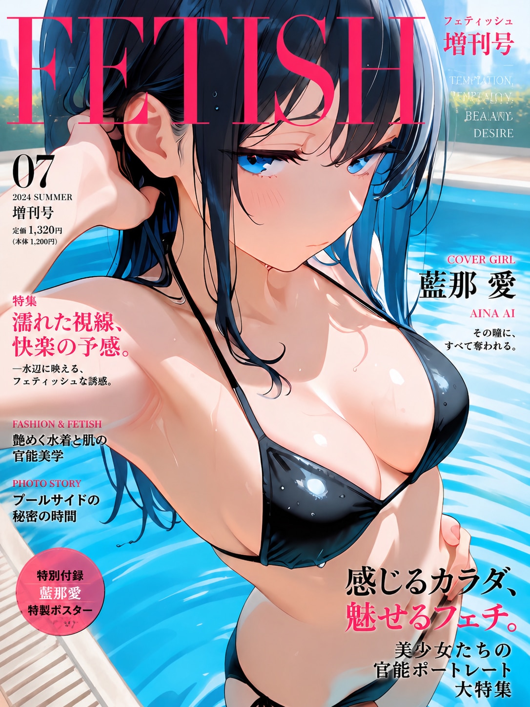 FETISH VOL.01 増刊号「藍那 愛」+ 未公開カット542枚収録