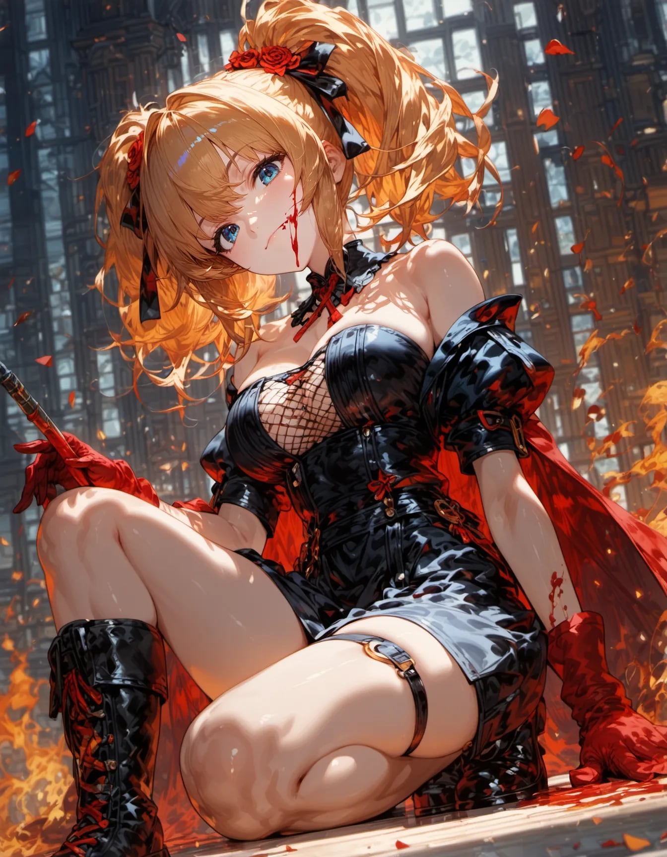 Embers of the Crimson Rose