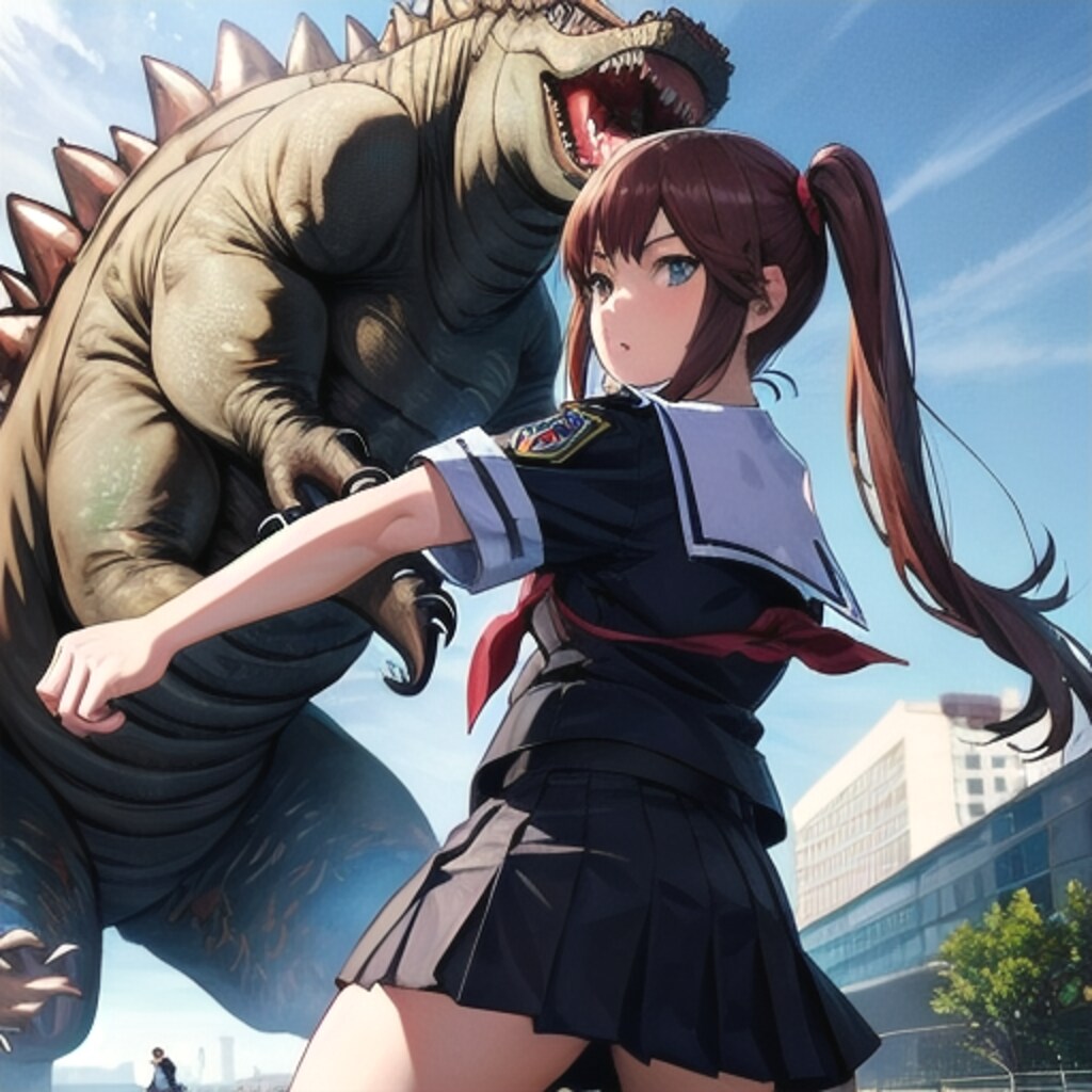 ゴジラVSJK
