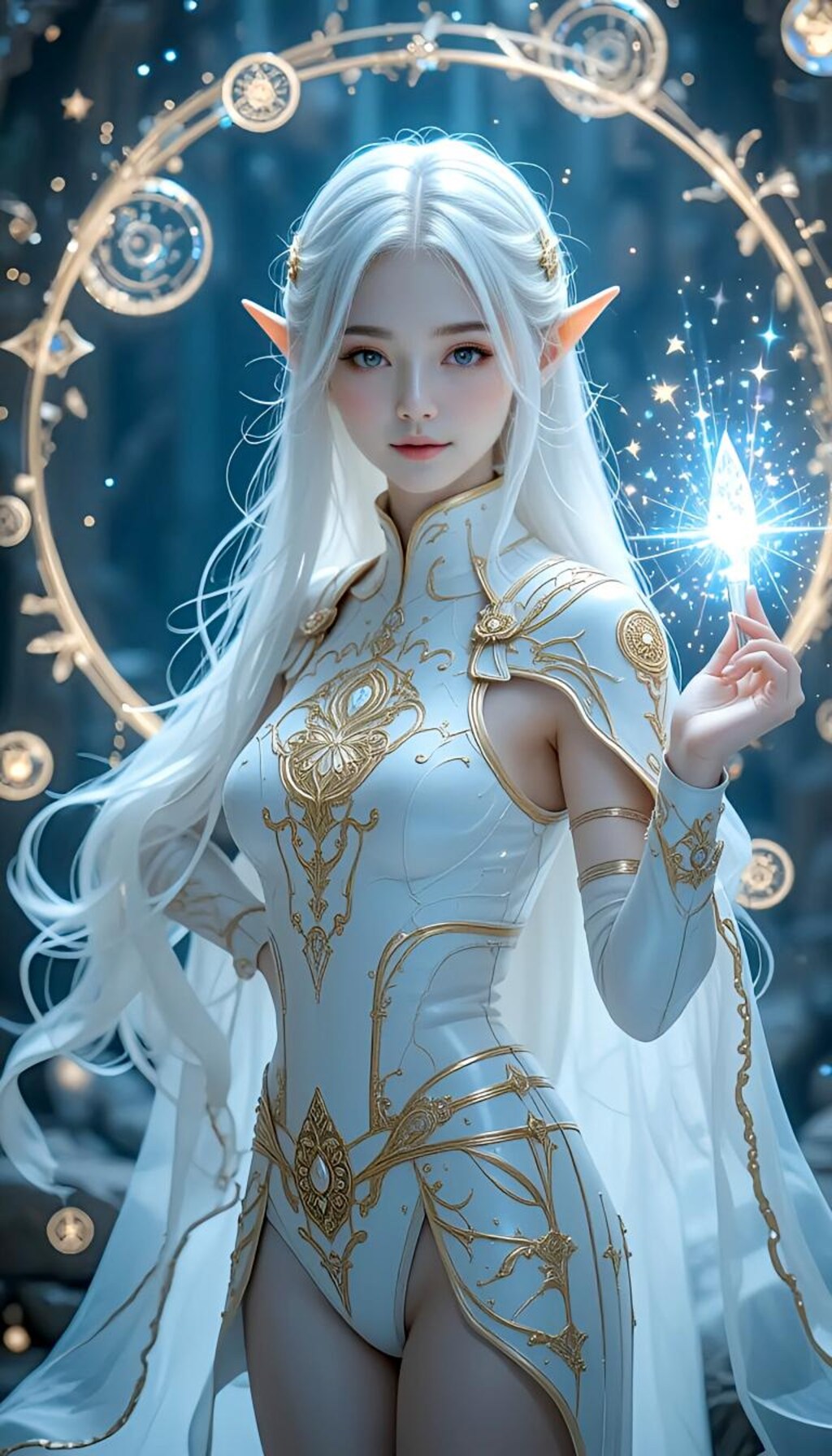 エルフの魔法使い