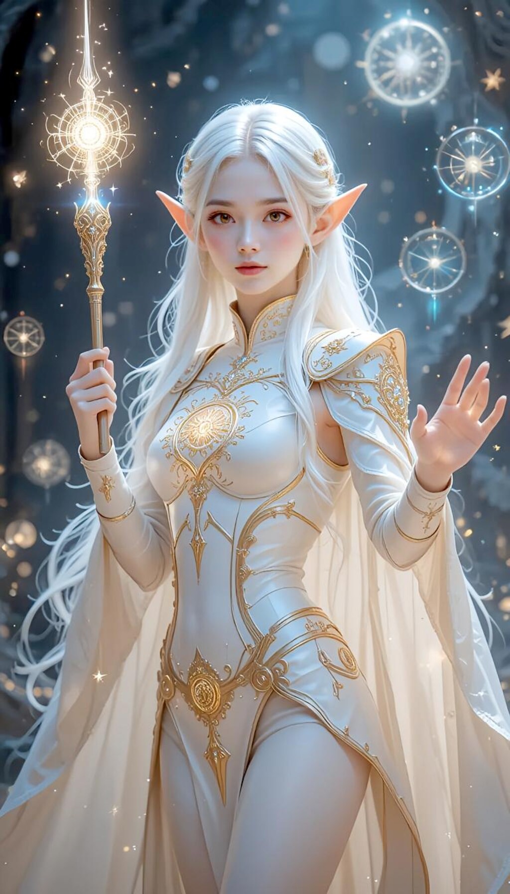 エルフの魔法使い