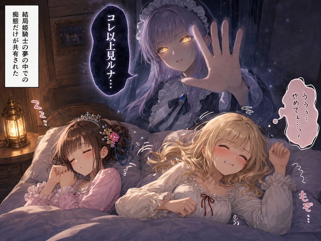 姫騎士と共鳴の魔法